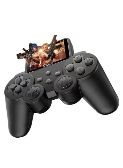 اشتري S10 GAMEPAD Controller 520 Classic games Gamepad with Built-in HD Color Screen with 520 Classic Games with Extra 2 player controller set في السعودية