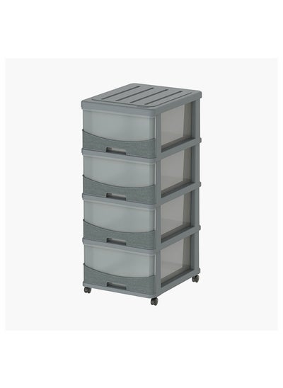 Buy 4-Tier Heavy Duty Storage Cabinet 50xx40x92 cm in UAE