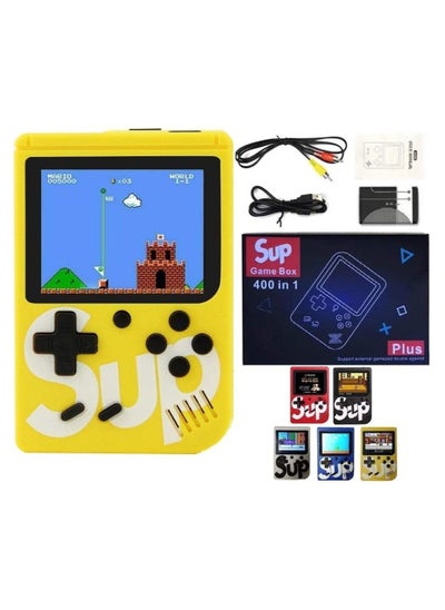 Buy Retro Portable Mini Handheld Video Game Console 8-Bit 3.0 Inch Built-In 400 Games in UAE