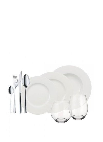 اشتري 36-Piece Wonderful World White Dinner Sets في الامارات