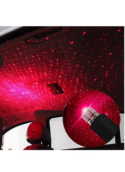 اشتري Car Roof Star Night Light,USB Star Night Lights, USB Night Lamp Fit All Cars Ceiling Roof Star Lights Interior Ambient Atmosphere for Bedroom Decorations,Party,Walls - Plug and Play في الامارات