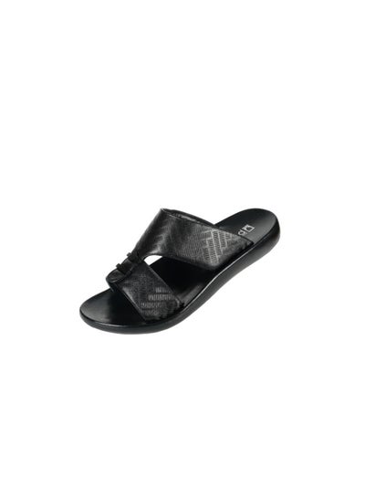 Buy 008-3551 Barjeel Mens Arabic Sandals 63073 Black in UAE