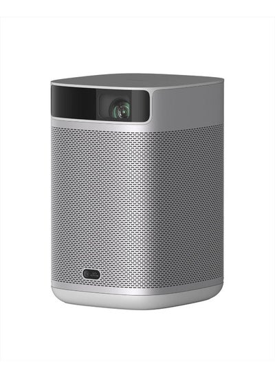 اشتري MOGO 2 HD Long Throw Portable Projector, 400 ISO Lumens, Up to 200" Screen Size, 2x 8W Dolby Audio Speakers, Androidtv, Powerbank Supported, for Home/Office/Camping/Travel - Silver في الامارات