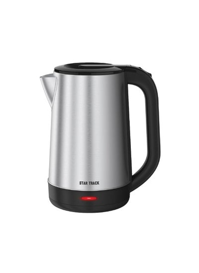 Buy STAR TRACK 2.0L Electric Kettle, 2200W, Instant Heating, Manual Lid, Auto Shut Off, Boil Dry Protection, ST-20SD-KS2200 in UAE