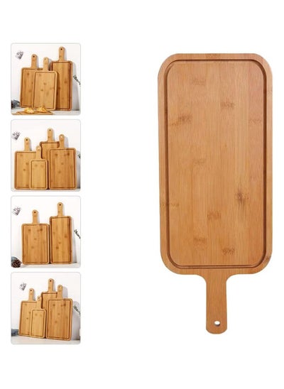 Buy Bamboo Cheese Board Serving Tray in UAE