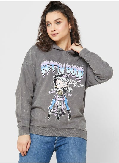 Buy Graphic Detail Hoodie in Saudi Arabia