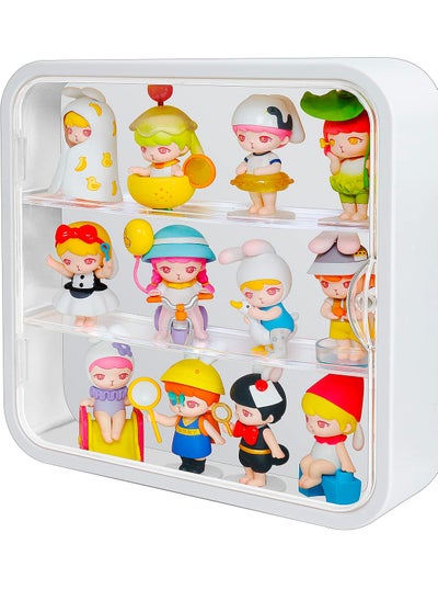 اشتري Clear Acrylic Display Case,Wall-Mounted Doll Storage Box, Dust-Proof Collectibles Action Figure, Suitable for Collectibles Action Figures Pop Mart في السعودية