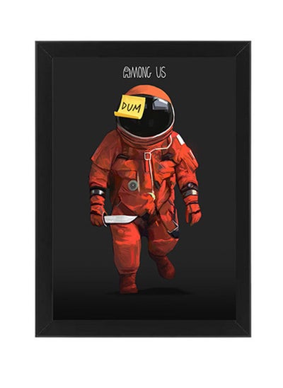 اشتري Among Us Dum Digital Wall Art Poster Frame في مصر