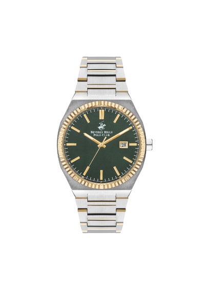 Buy BEVERLY HILLS POLO CLUB Men's Analog Green Dial Watch - BP3405X.270 in UAE