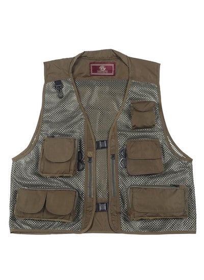 Buy Multi Pocket Fishing Photography Vest XL in Saudi Arabia