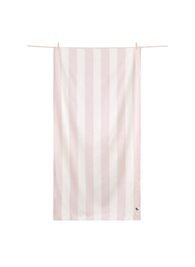 Buy Dock & Bay Bath Towel, Waffle Fabric Shower Towel for Home, Quick Dry, Super Absorbent, 100% recycled, Extra Large (180 x 90 cm)  - Primrose Pink in Saudi Arabia