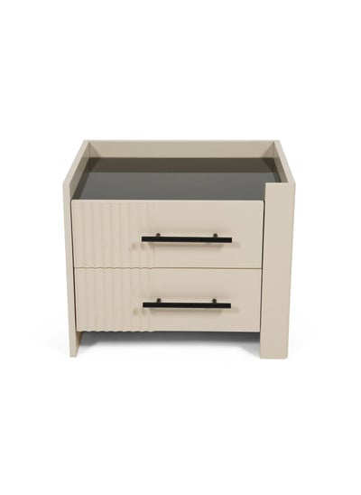 اشتري Brightbox Night Stand - Cream في الامارات