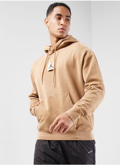 Buy Jordan Essential Washed Fleece Hoodie in Saudi Arabia