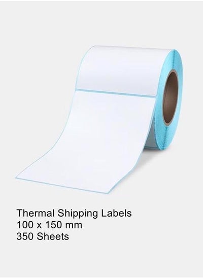 Buy 100 x 150 mm Thermal Shipping Labels 350 Sheets in UAE