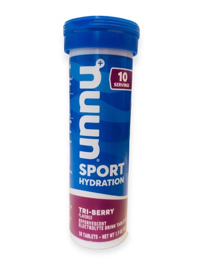 اشتري Nuun Active: أقراص مشروبات معززة بالكهرباء ثلاثية التوت، 10 أقراص في الامارات