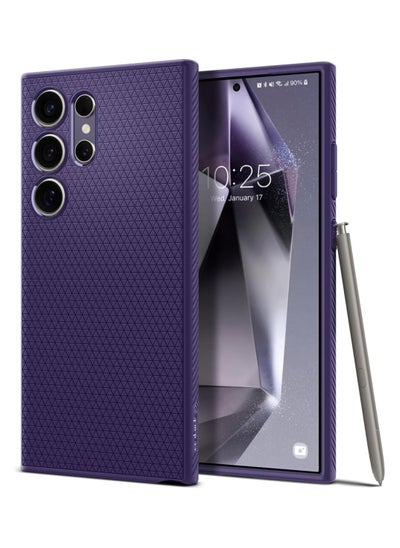 Buy Spigen Liquid Air designed for Samsung Galaxy S24 ULTRA case cover (2024) - Deep Purple in Egypt