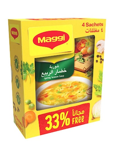 Buy Spring Season Soup 4 Sachets 59grams  Single in UAE