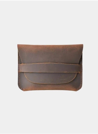 اشتري Men's anti-theft wallet made of natural cowhide leather في السعودية