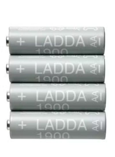 اشتري Rechargeable Battery AA1900 MAh 4 Pieces في السعودية