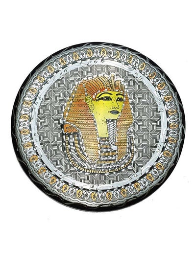 اشتري immatgar pharaonic Decorative plate ancient Egyptian souvenirs gifts from Egypt Collectible Pharaoh (shape9 - 19 CM) في مصر