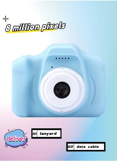 Buy Cartoon Kids Camera Mini Digital Camera Capture Clear Video Different Birthday Presents For Children in Saudi Arabia