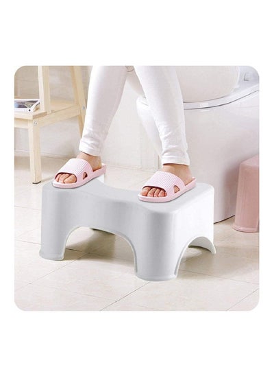 اشتري Squatty Potty - Squatting Stool for Potty Assistance, Step Stool for Toilet Posture and Healthy Release, Portable Design, Prevent Constipation, Toilet Footstool for Better Bowel Movements في الامارات