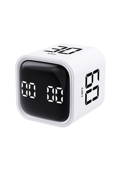 Buy Timer, Alarm clock, productivity gadget, timer, 3 alarm modes including silent vibration, 5/10/30/60 minutes and custom countdown for work, reading, kitchen in UAE