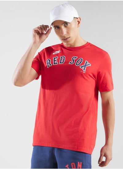 Buy Boston Red Sox Wordmark T-Shirt in UAE