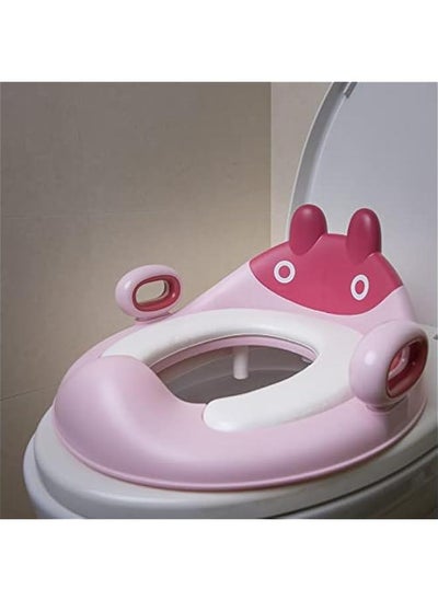 Buy Potty Training Toilet Seat for Boys and Girls,For Toddler Travel, Non-Slip Potty Training Toilet Seat Cover,Cute Cartoon Shape,Easy to Clean. in Saudi Arabia