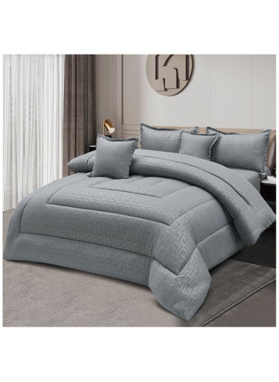 Buy Double sided summer duvet cover set  230*250 6 piece system in Saudi Arabia