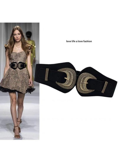 Buy Belt Woman Wide Leather Elegant Design that Adds a Touch of Elegance to your Look in Egypt