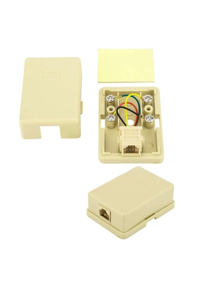 اشتري Single Port RJ11 Desktop Mounting Box (2pcs) في مصر