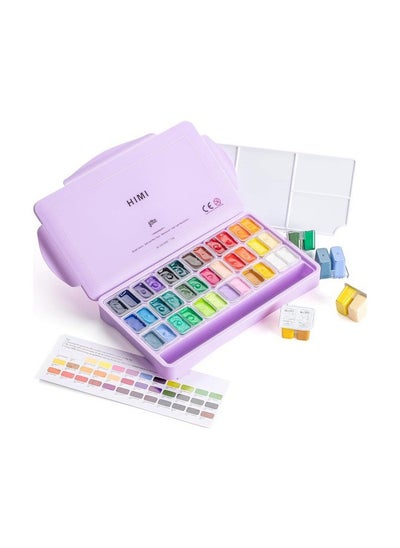 Buy Miya Gouache Paint Set 36 colours in Saudi Arabia