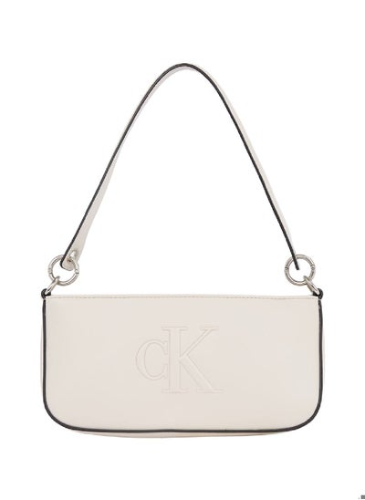 اشتري Women's Shoulder Bag, Grey - faux leather في السعودية