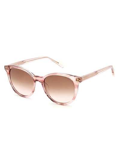 Buy Women's UV Protection Oval Sunglasses - Fos 2118/S Pink Horn 51 - Lens Size 51 Mm in UAE