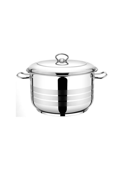 اشتري Masterchef Deep Pot 26cm - 8 Litre - 18/10 Cr-Ni Stainless Steel في الامارات