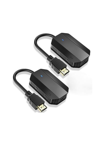 اشتري Wireless Hdmi Transmitter And Receiver Plug And Play Wireless Hdmi Extender Kit Support 2.4 5Ghz For Streaming Media Video Audio File For Laptop Pc Camera Phone To Monitor Projector Hdtv 98Ft 30M في السعودية