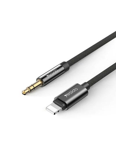 Buy Yesido YAU35 Lightning to 3.5mm Aux Audio Adapter Cable in Egypt