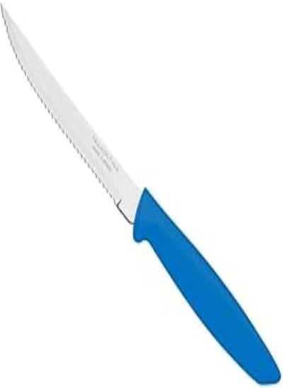 اشتري Tramontina 1880/23410/815 High Quality Plenus 5'' Steak Knife - Blue في مصر