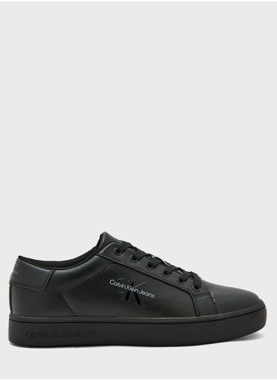 اشتري Logo Low Top Lace Up Sneakers في الامارات