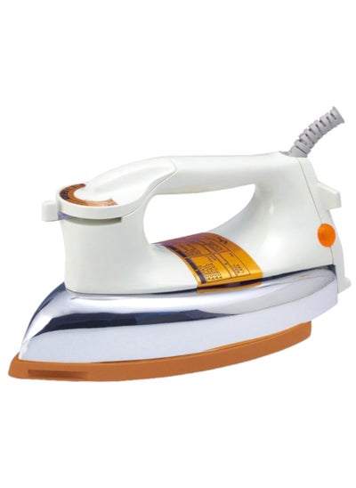 Buy Heavy Dry Golden Ceramic Iron 1200W in Saudi Arabia