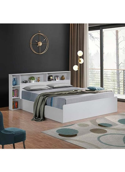 اشتري Kulltorp Shelva King Bed with Side Storage 222.5 x 100 x 213 cm في السعودية