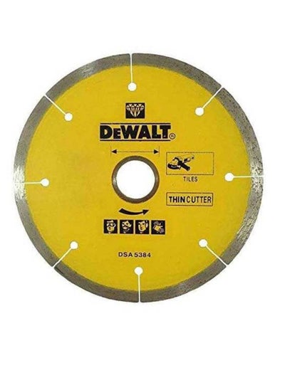 Buy Dewalt Diamond Wheel Tile Cutting Disc - 115mm in UAE