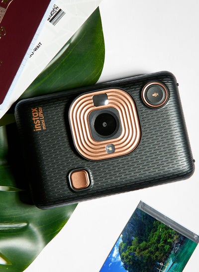Buy Instax Mini LiPlay Camera- Elegant Black in UAE