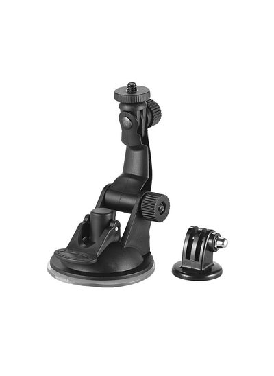 Buy Action Camera Accessories Car Suction Cup Mount + Tripod Adapter for GoPro hero 7/6/5/4 SJCAM /YI in Saudi Arabia