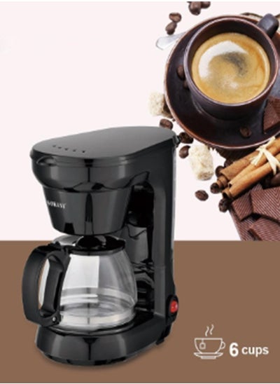 Buy Digital 6 Cup Coffee Maker for Drip Coffee And Espresso With Glass Carafe in UAE