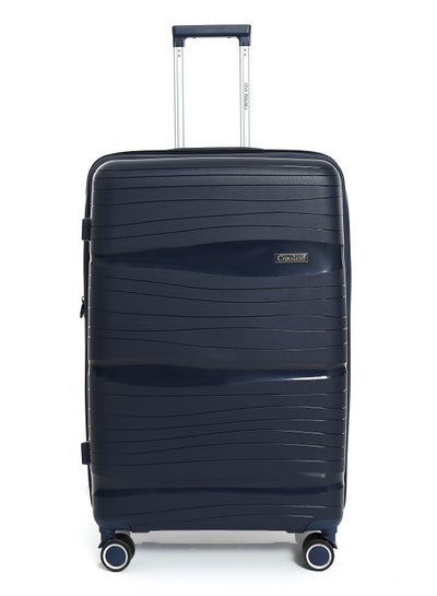 Buy CROSSLAND Blue Trolley Luggage,TSA Lock , Expandable Double Zipper in Egypt
