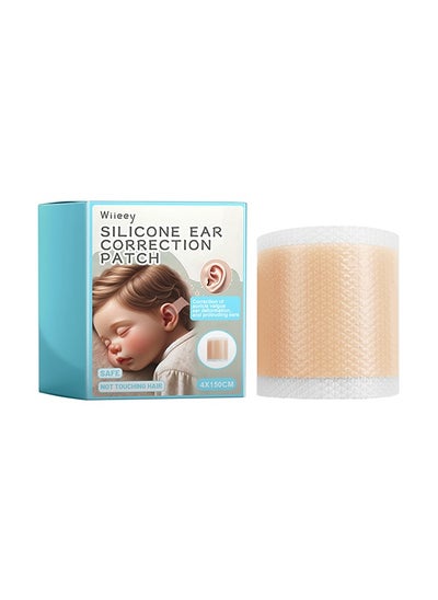 Buy 1 Pcs Baby Auricle Valgus Patch Ear Aesthetic Correctors Silicone Gel Ear Corrector Tape Waterproof Kids Protruding Ear Patch Stickers Baby Ear Aesthetic Fixation Patch 4x150cm in UAE