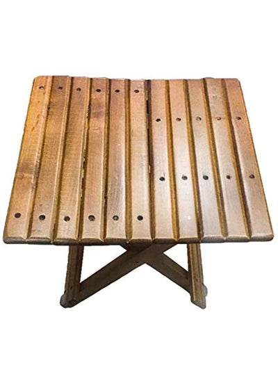 Buy Foldable Table And Chair Wood in Egypt
