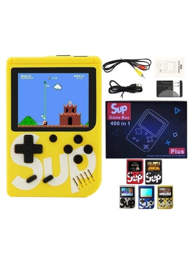 Buy Sup Game Box 400 in 1 Games Retro Portable Mini Handheld Console 3.0 Inch Kids Player in UAE